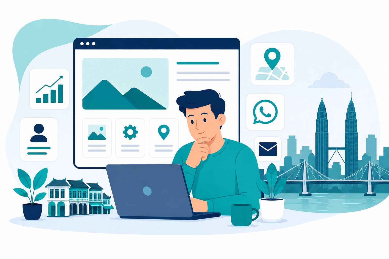 Small business website in Penang