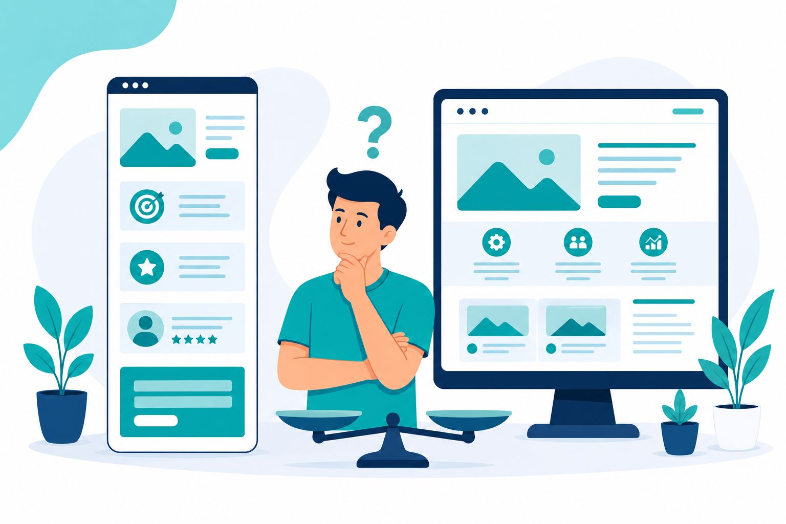 Landing page vs website for small businesses in Malaysia