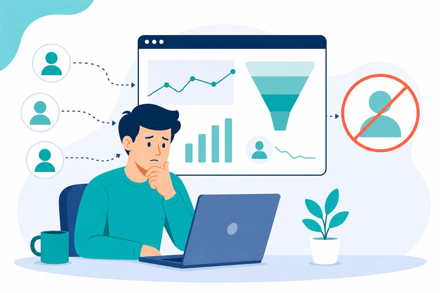 Website ada traffic tetapi tiada pelanggan